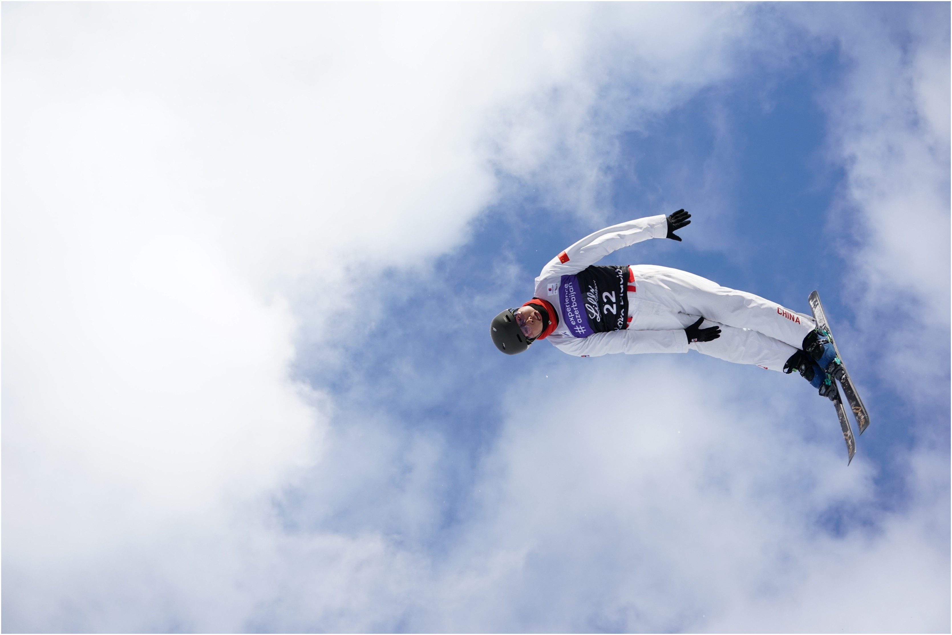 Freestyle aerials athlete competing in the 2026 FIS Lake Placid World Cup Finals
