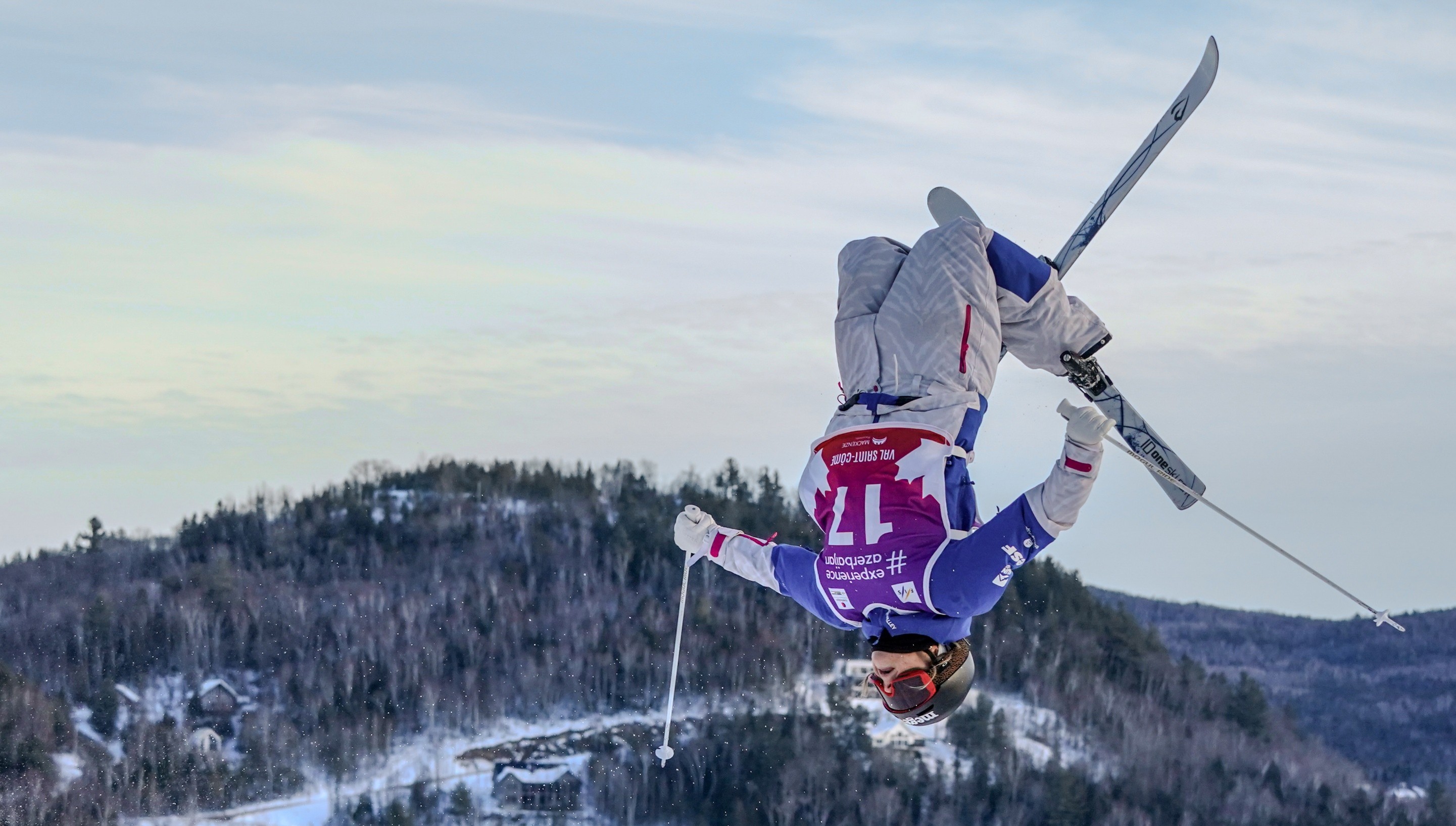 Freestyle moguls athlete competing at the 2026 FIS Val St-Come World Cup