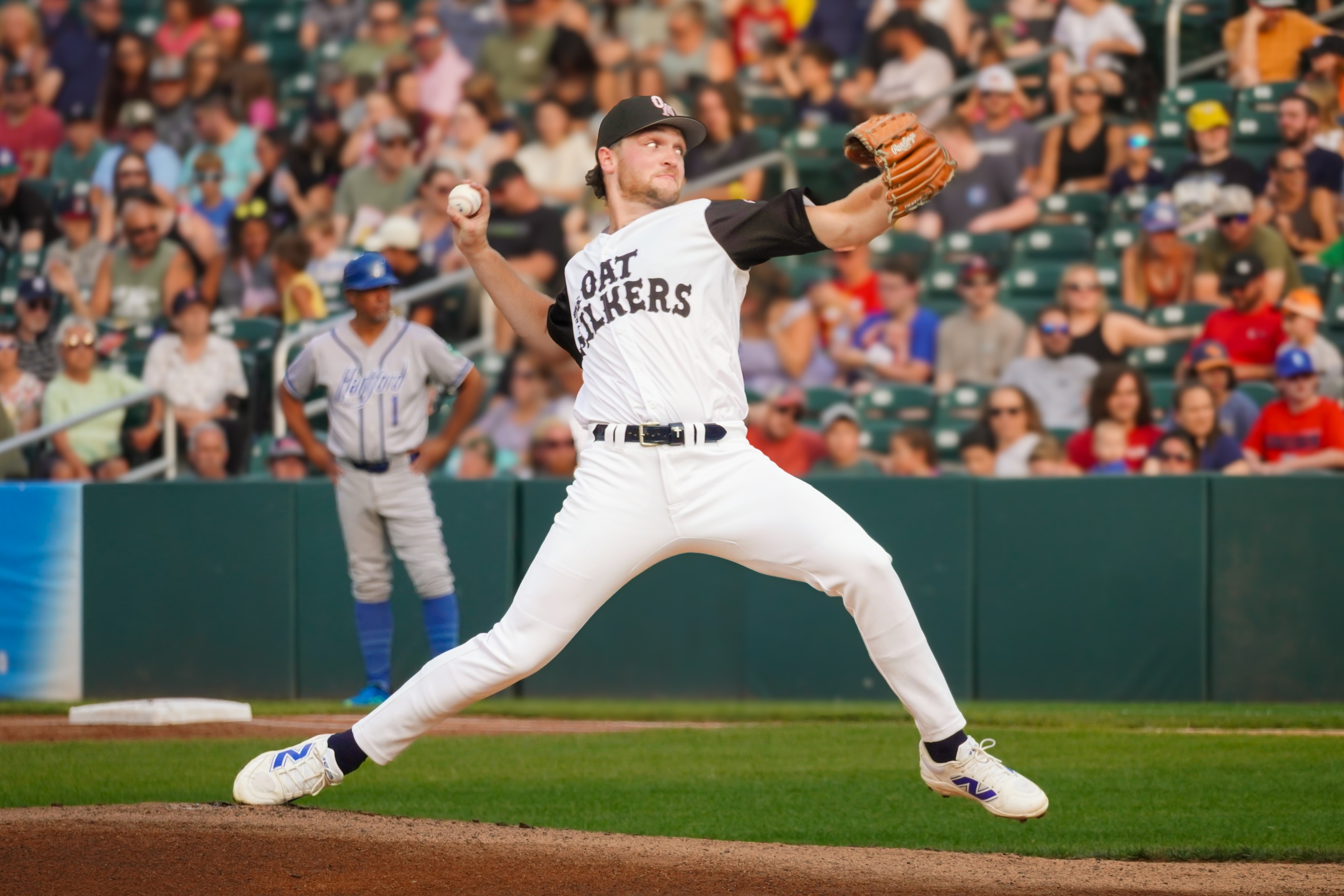 Trey Yesavage of the New Hampshire Fisher Cats, Toronto Blue Jays affiliate